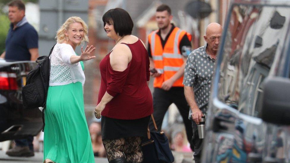 Joanna Page and Ruth Jones