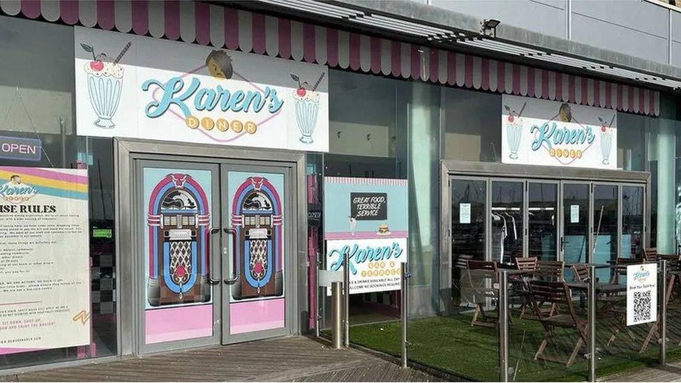 Karen's Diner in Brighton Marina