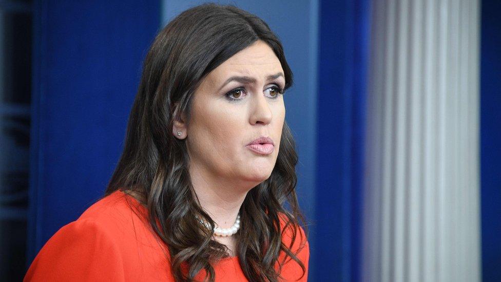 Sarah Huckabee Sanders, named as the new White House press secretary speaks