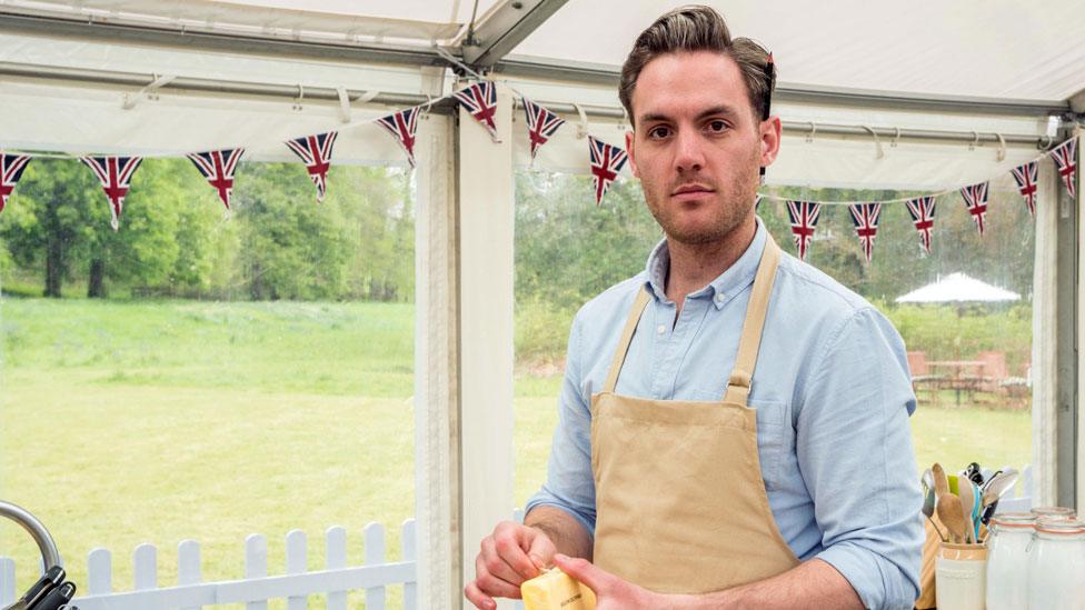 Great British Bake off contestant Tom