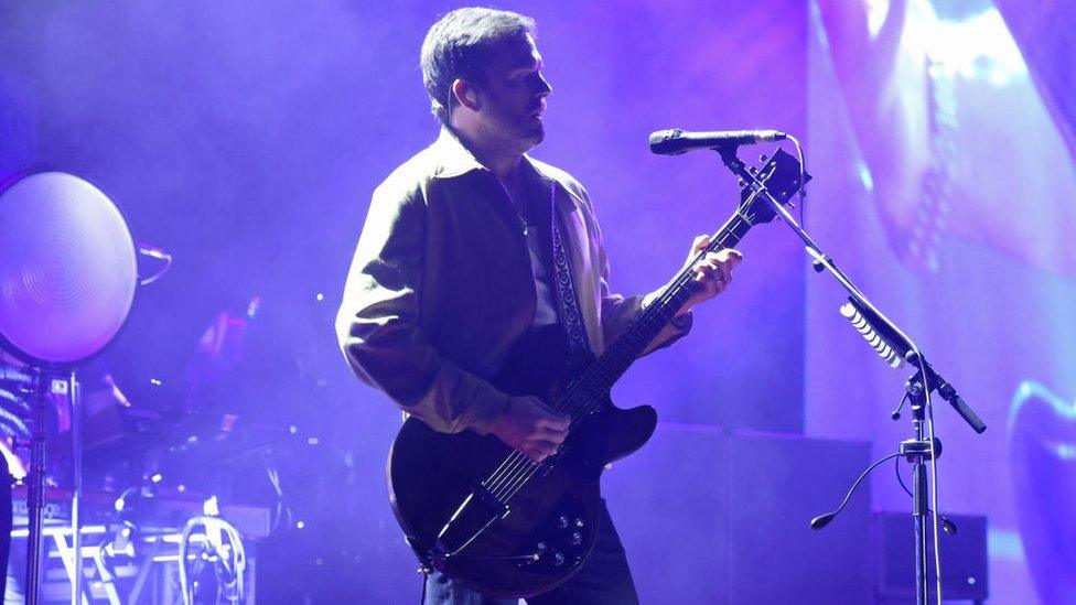 Caleb Followill of Kings of Leon