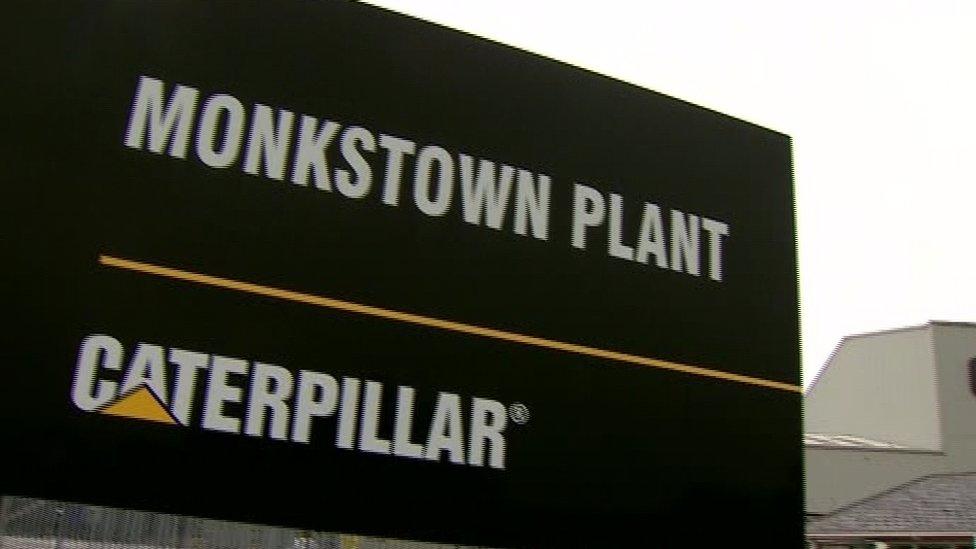 Caterpillar Monkstown plant