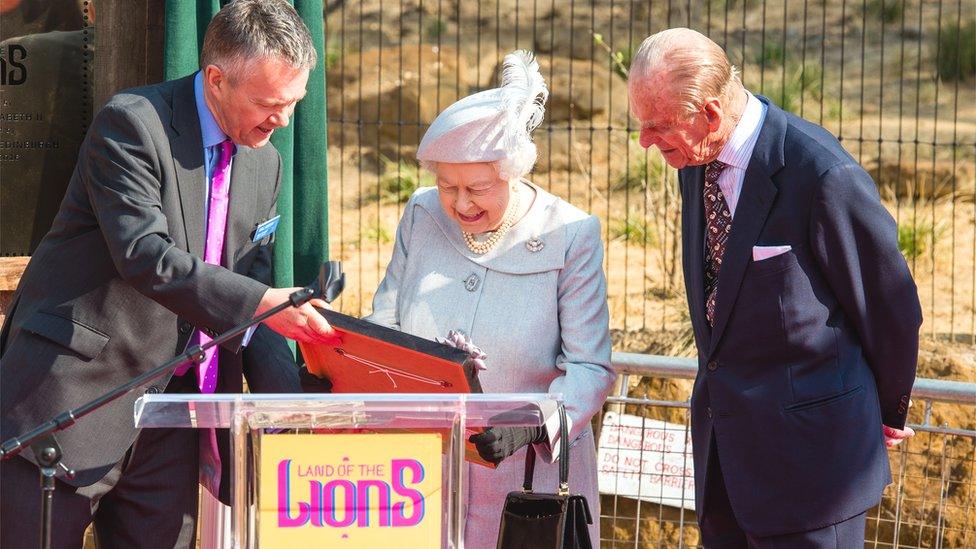 Queen, Ralph Armond and Prince Philip