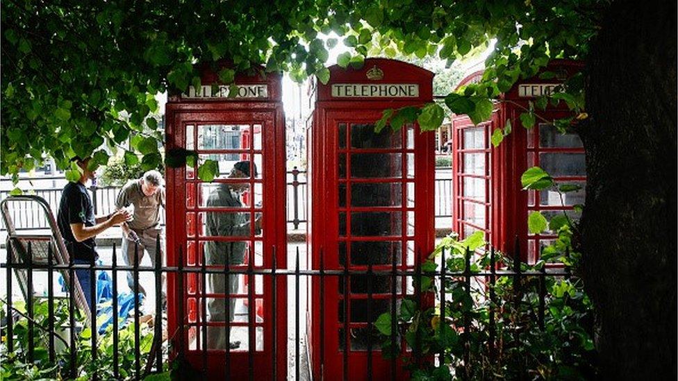 Red telephone box