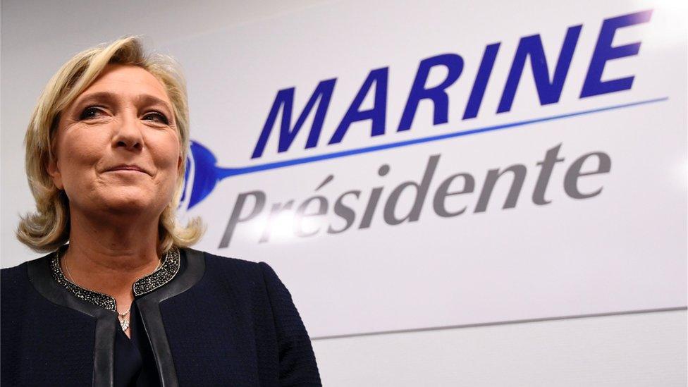 Marine Le Pen (file pic Nov 2016)