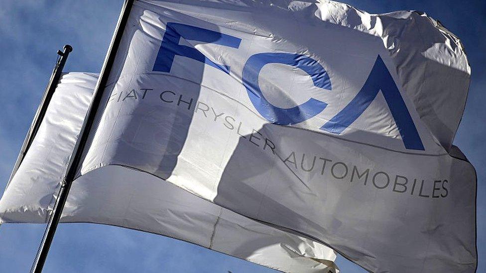 Fiat Chrysler flag