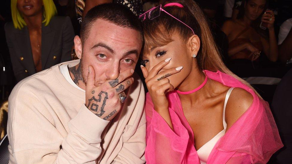 Mac Miller and Ariana Grande