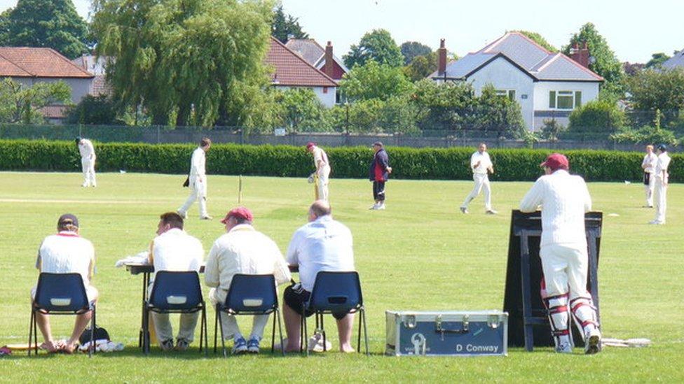 Cricket at Penarth