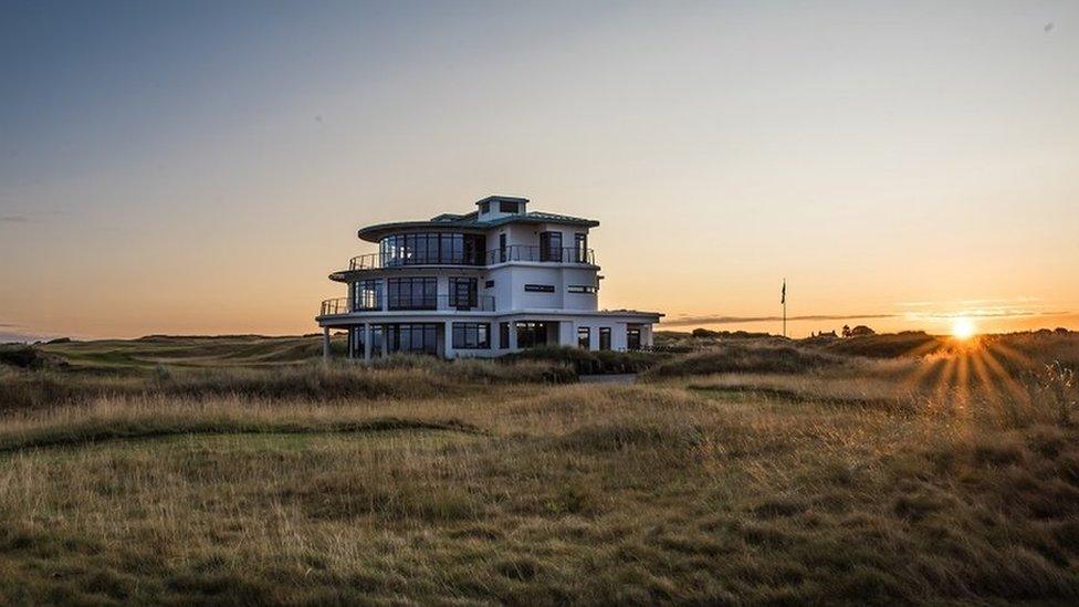 Castle Stuart clubhouse