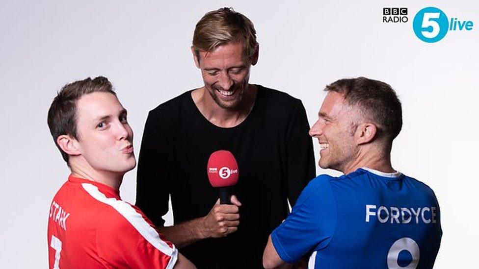 Peter Crouch 5 Live podcast