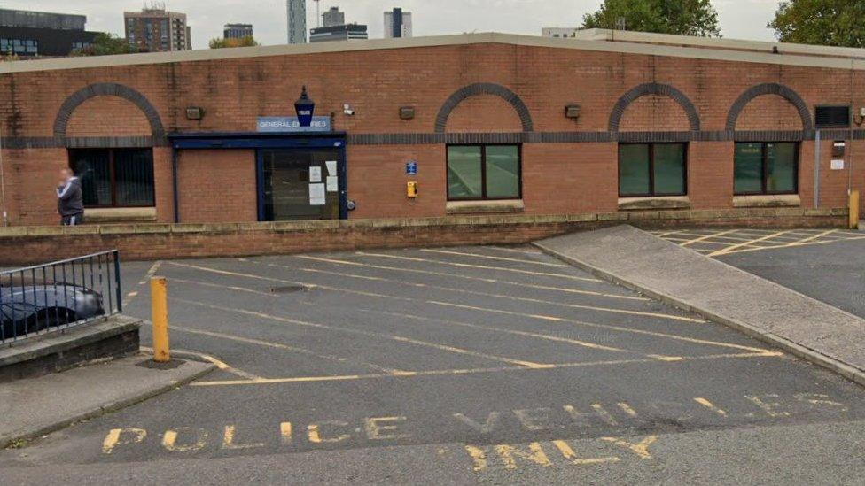 St Anne Street police station in Liverpool