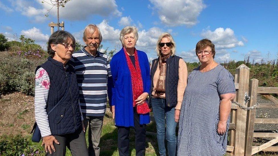 Ann, Mark, Julia Batty, Caroline and Ann