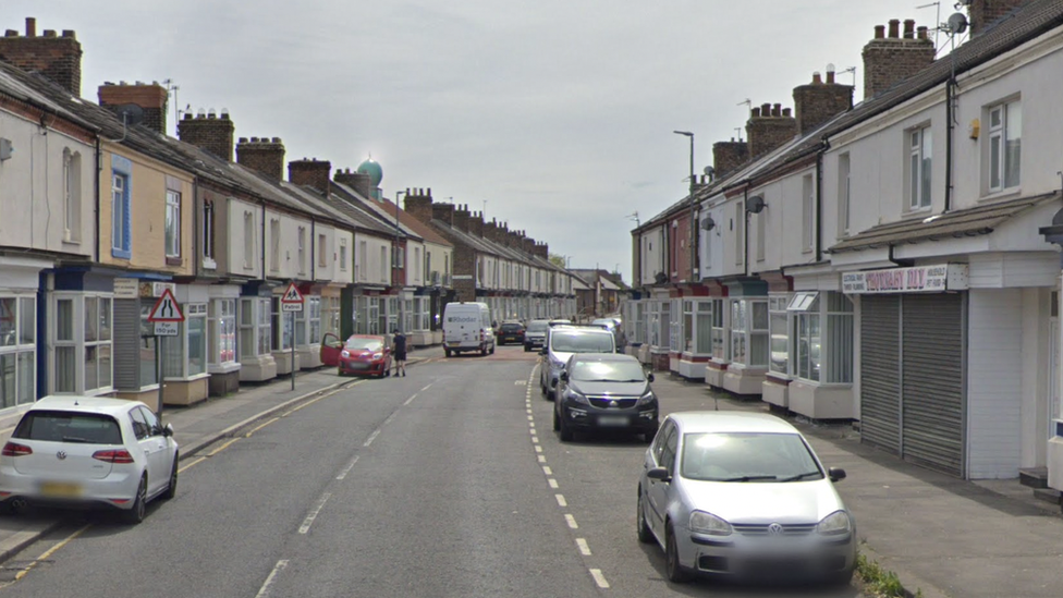 Westbury Street in Thornaby, near Stockton