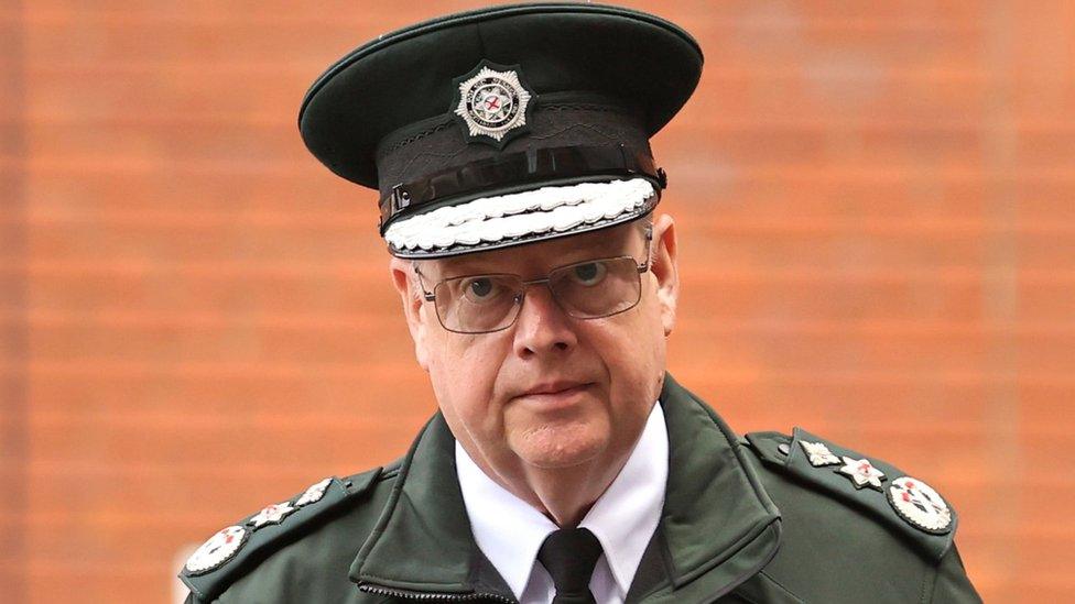 Former PSNI chief constable Simon Byrne