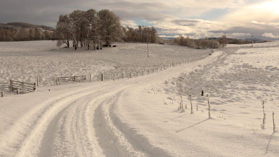 Sneachda an Srath Pheofhair