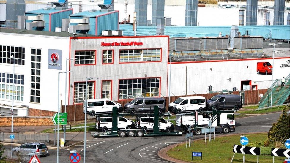 Vauxhall's Luton plant