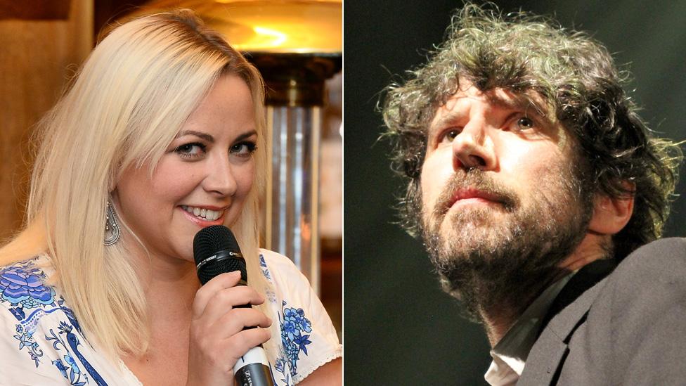 Charlotte Church and Gruff Rhys