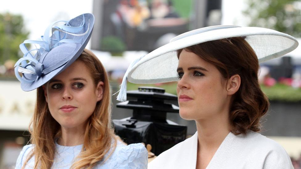 Princess Beatrice and Princess Eugenie