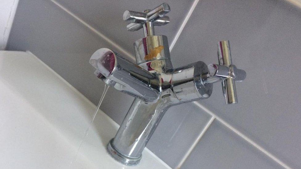 cold tap on full (library image)