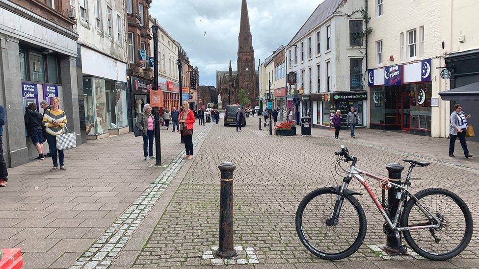 Dumfries town centre