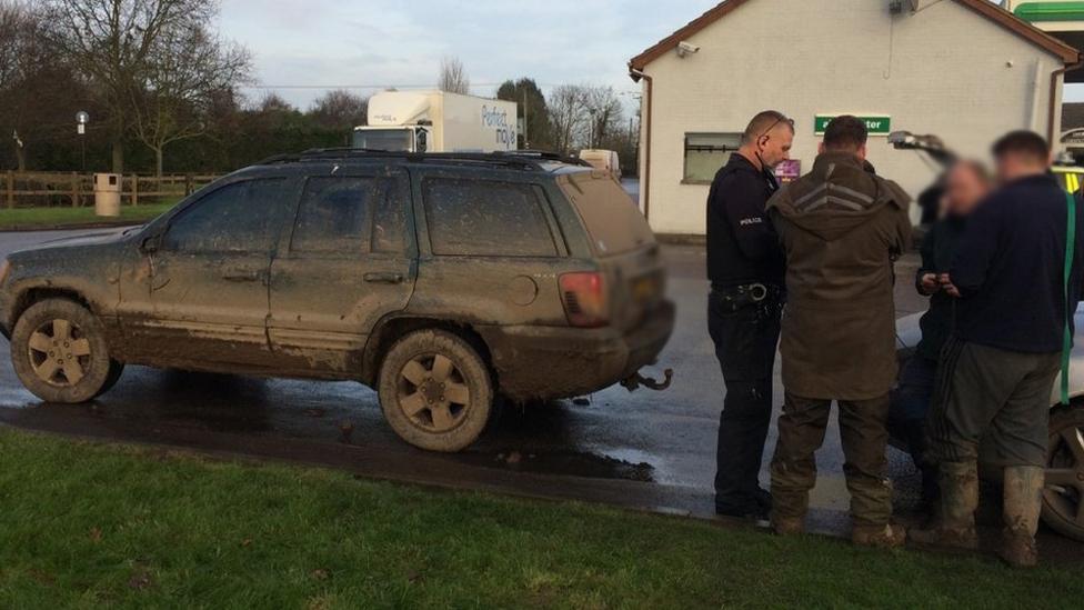 Suspected hare coursers