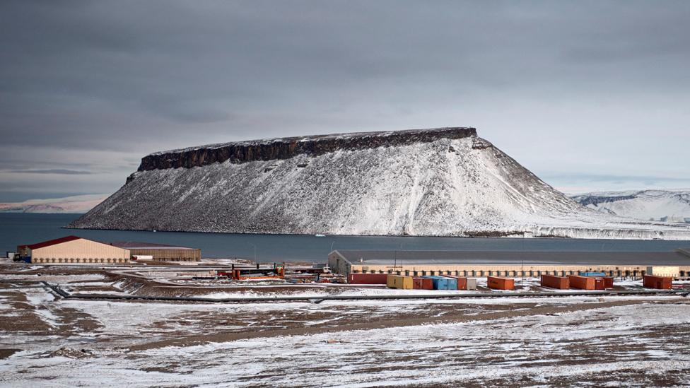 Thule base in Greenland, 8 Oct 19