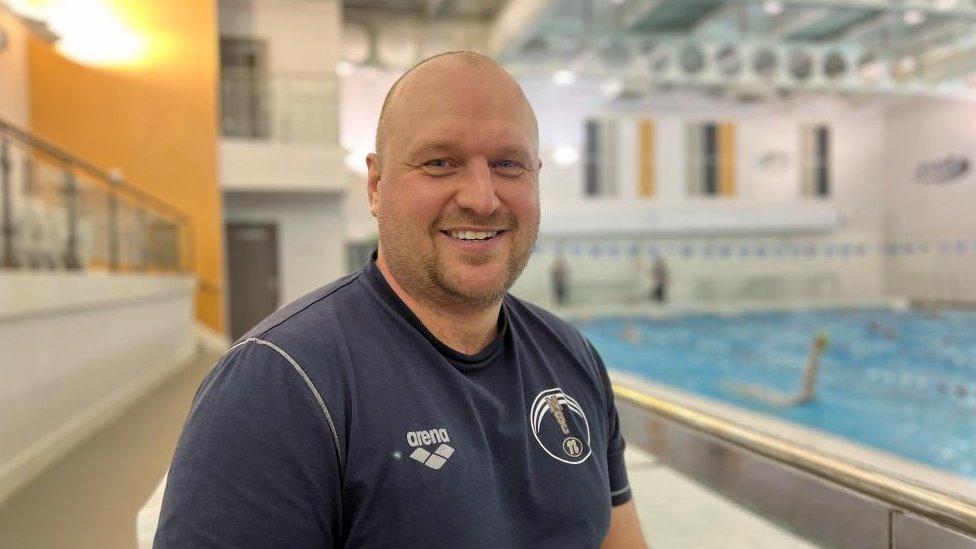 Andy Sharp from Northampton Swimming Club