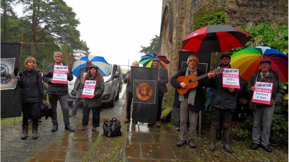 Save Dartington campaigners