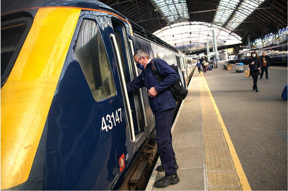 Scotrail train