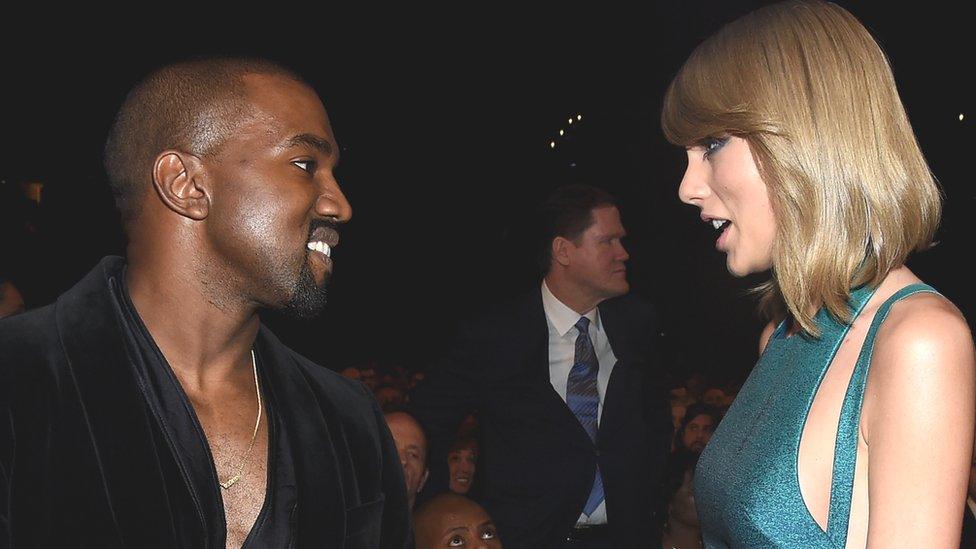 Taylor and Kanye