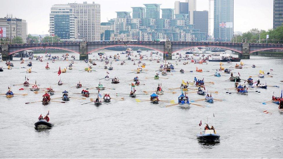 Thames River Pageant