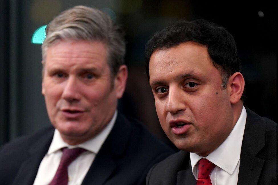 Keir Starmer and Anas Sarwar