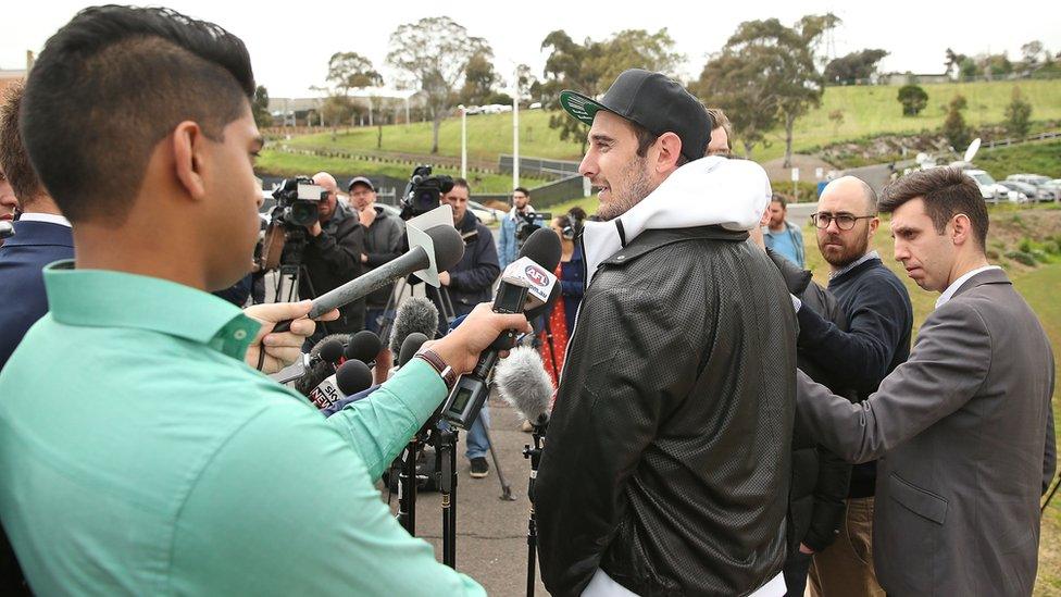 Jobe Watson's unexpected fashion statement prompted many questions