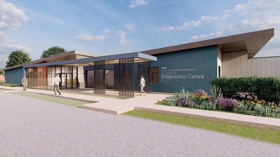 Artist’s impression of Integrated Diagnostic Centre