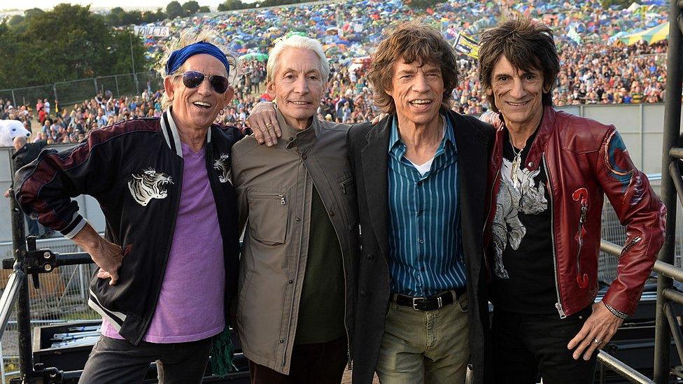 The Rolling Stones at Glastonbury