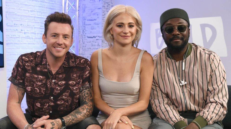 Danny Jones, Pixie Lott and will.i.am