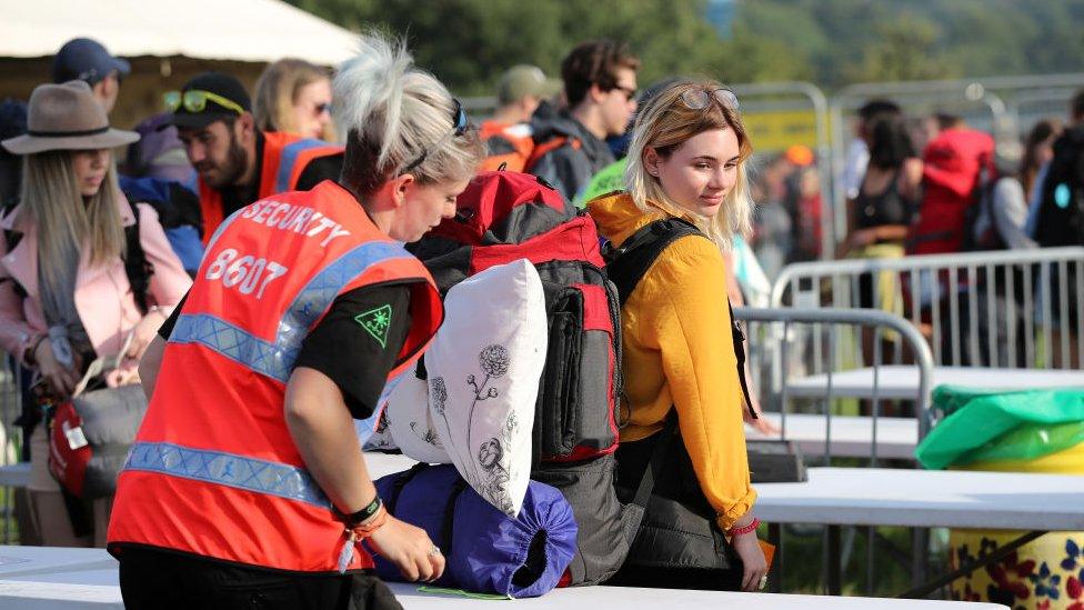 Security at Glastonbury