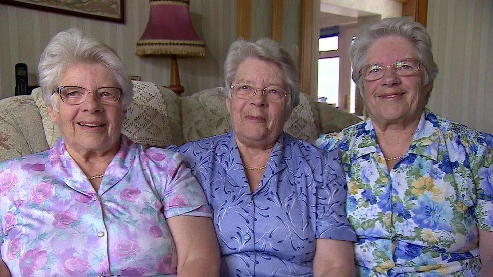 Mary, Margaret and Georgina Bloxham