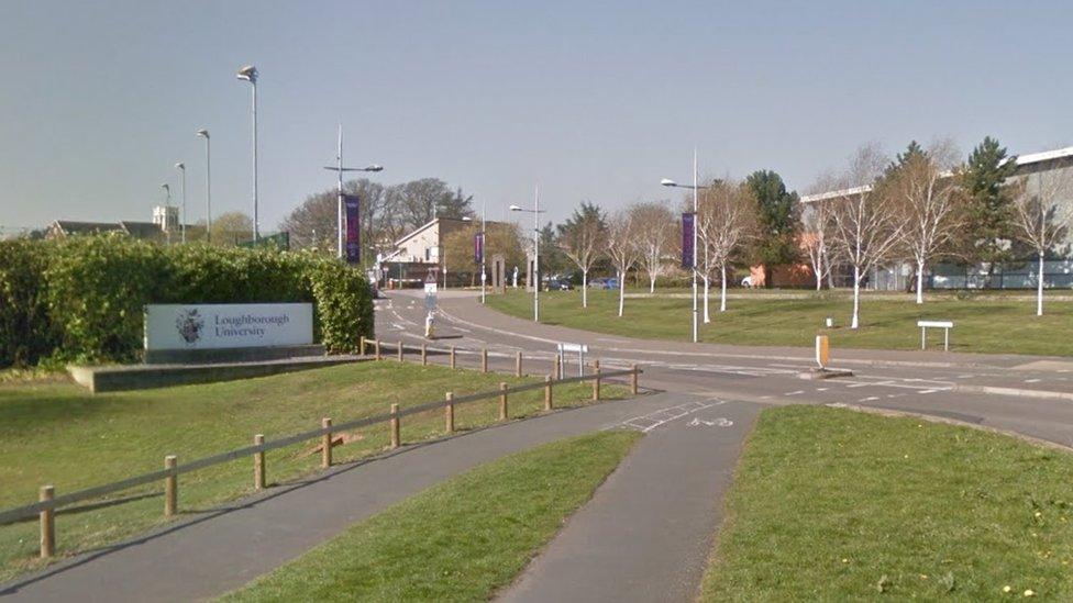 Loughborough University entrance