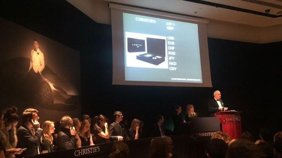 Christie's Spectre auction