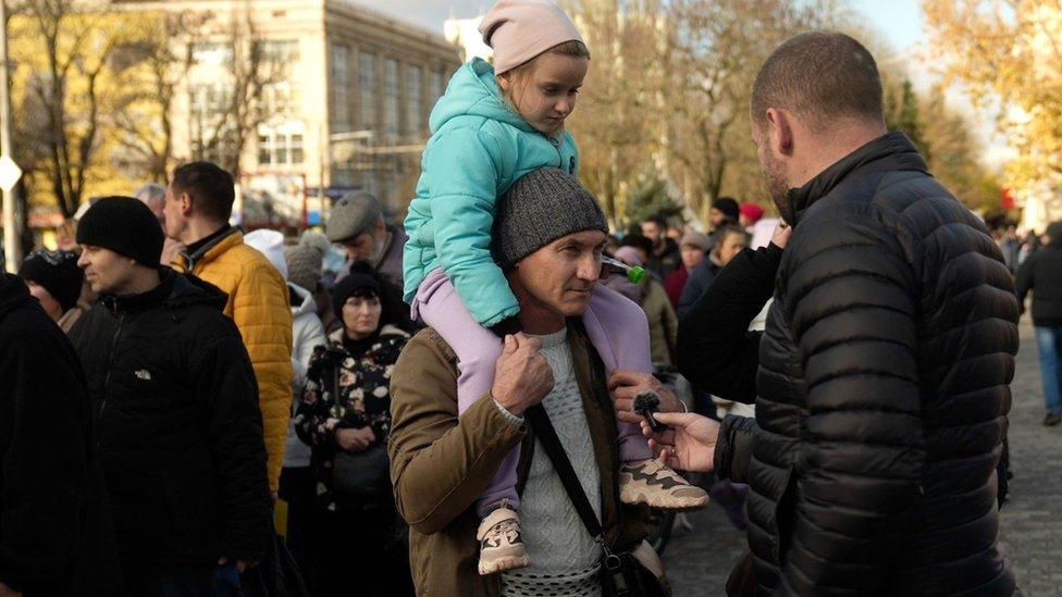 Russian soldiers used to threaten Kostiantyn Belitskyi’s family with their weapons.