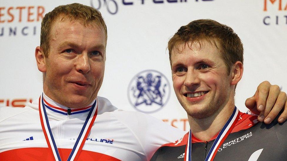 Sir Chris Hoy and Sir Jason Kenny