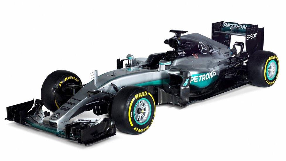 Mercedes new F1 car