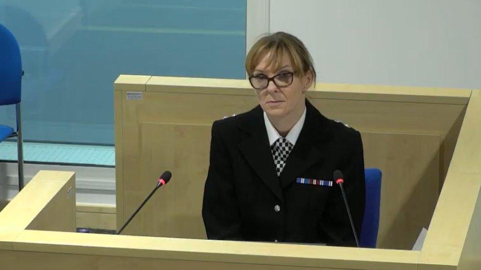 Inspector Michelle Wedderburn from British Transport Police