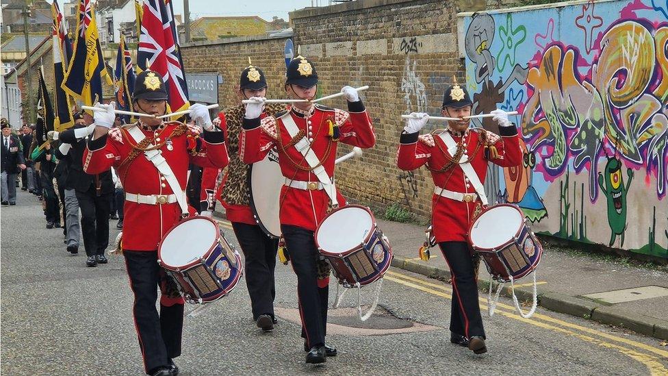 Parade in Ramsgate, Kent