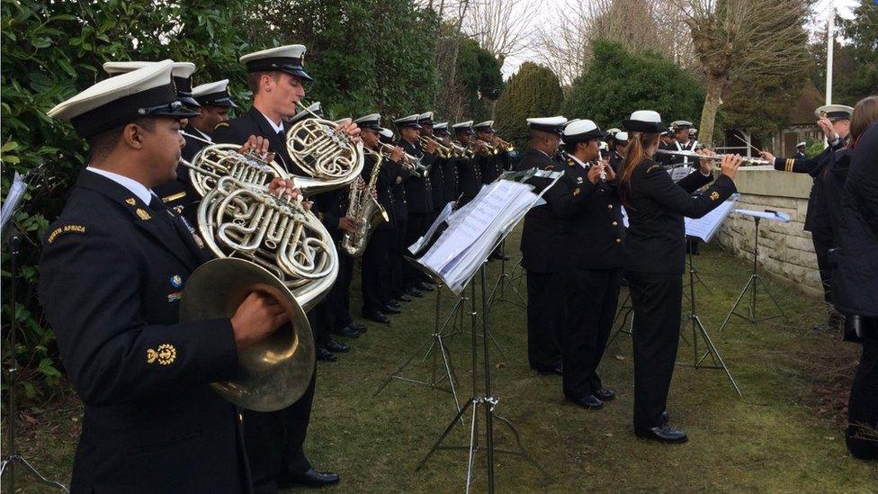 The sinking of SS Mendi is commemorated 100 year on in Southampton