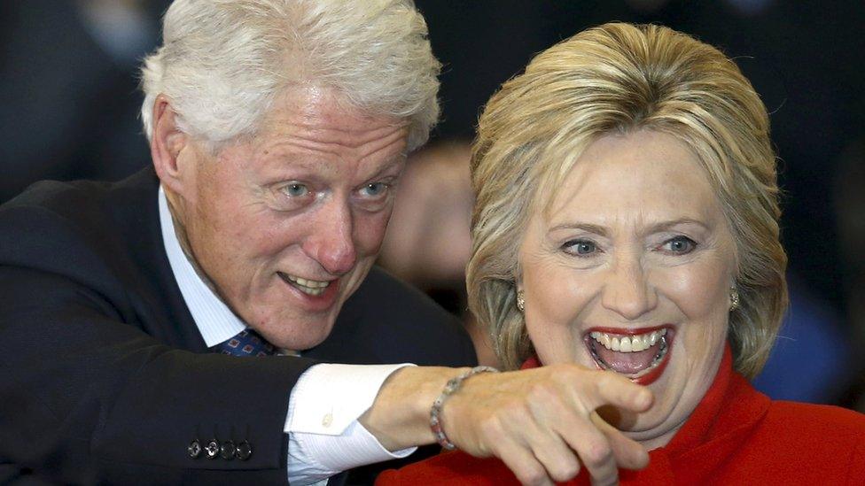 Bill and Hillary Clinton