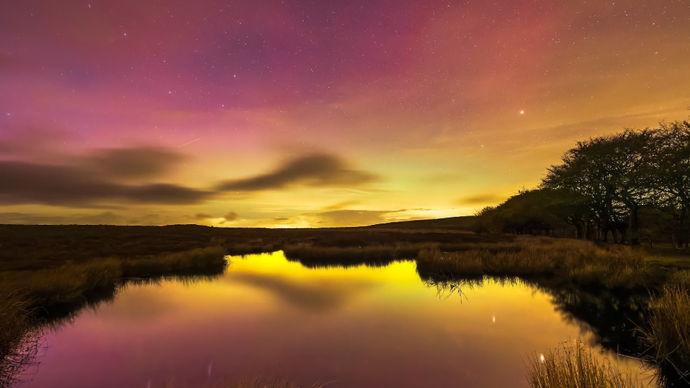 Aurora Borealis in Shropshire