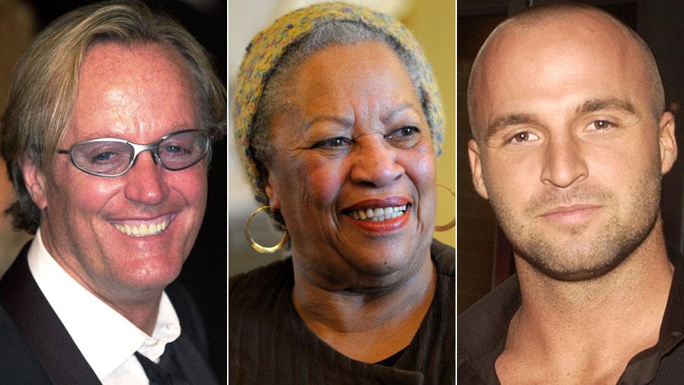 Peter Fonda, Toni Morrison and Ben Unwin