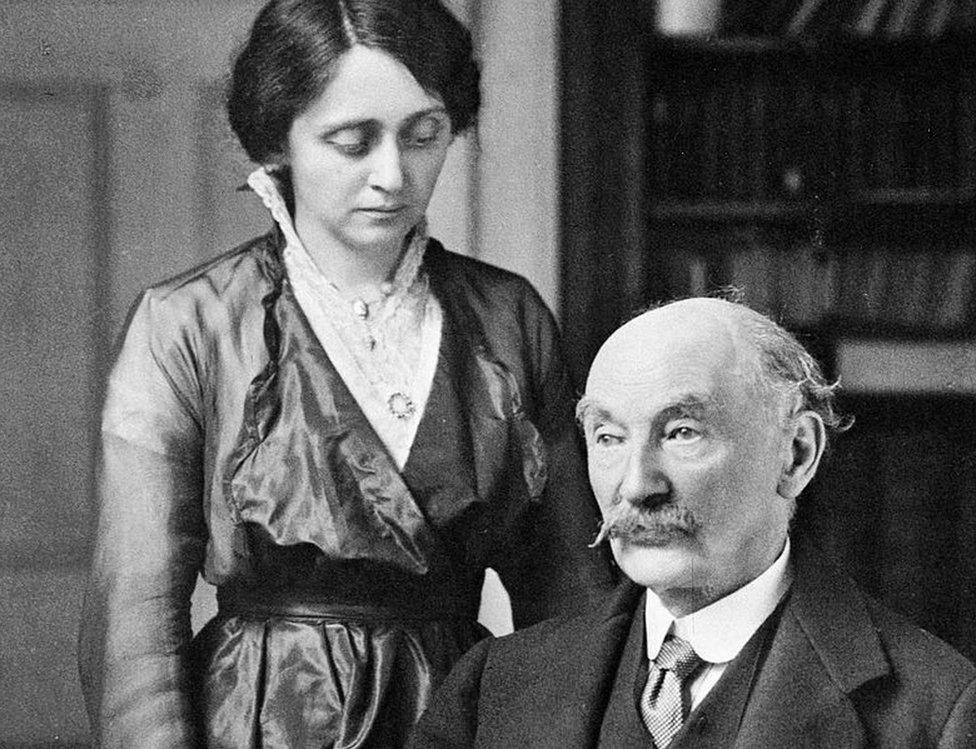 Florence Dugdale and Thomas Hardy